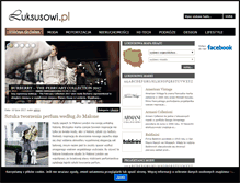 Tablet Screenshot of luksusowi.pl